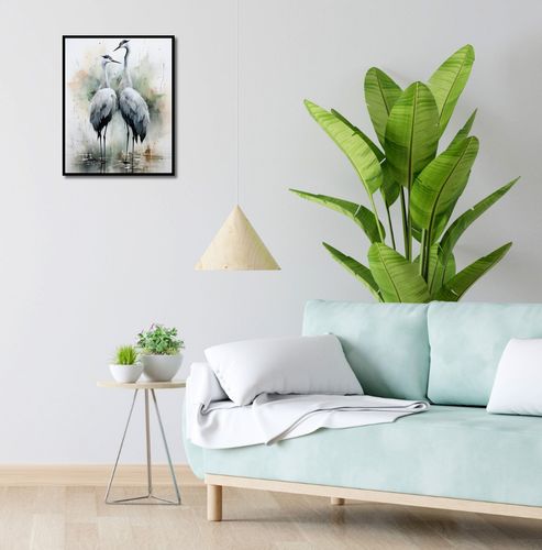 Plakat 40x50cm Tańczące Czaple na Arena.pl