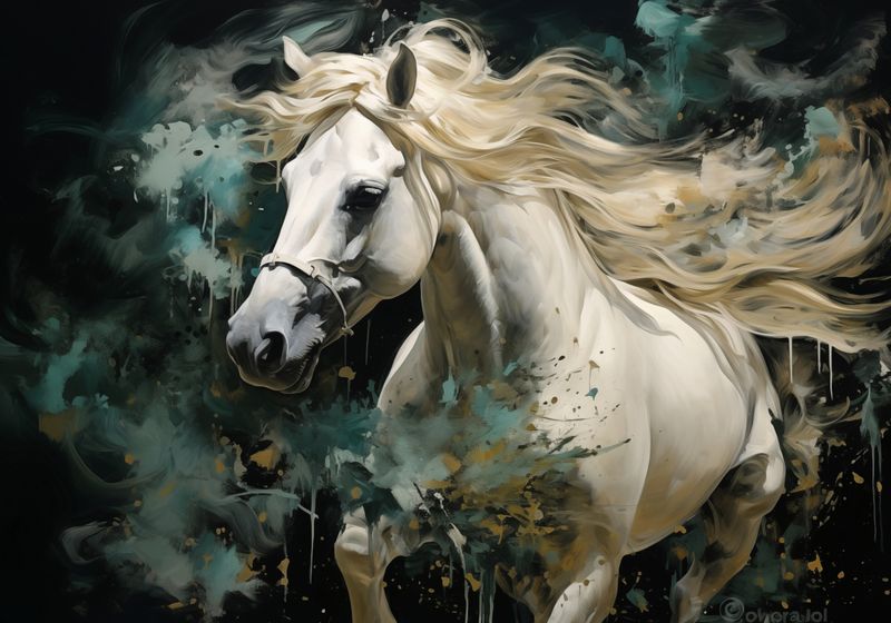 Plakat 100x70cm Dziki Duch zdjęcie 1