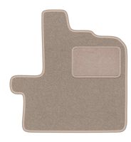 Dywanik kierowcy welurowy beżowy Fiat Ducato III 2006-2014