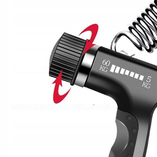 2x Ściskacz gripper z licznikiem regulowany 10-100kg do ćwiczeń nadgarstka na Arena.pl