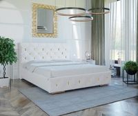 Łóżko tapicerowane MILLENIUM 160×200 ze stelażem