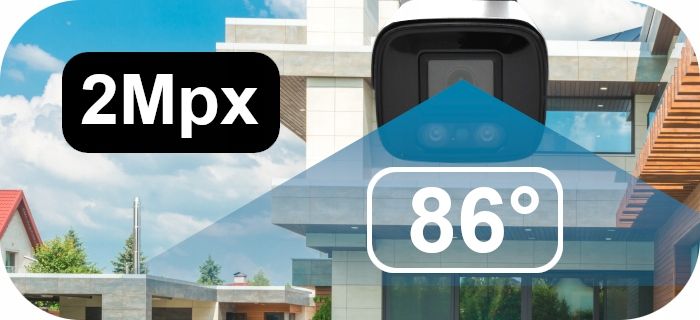 ZEWNĘTRZNA KAMERA IP WIFI 2MPX METALOWA WBUDOWANY MIKROFON I GŁOŚNIK IR30 zdjęcie 11