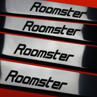 Listwa progowa SKODA ROOMSTER Stal nierdzewna 304 połysk  4szt