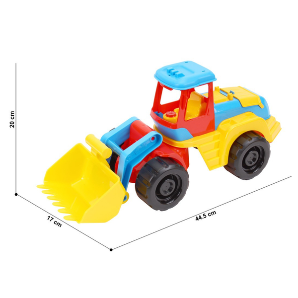Traktor Koparka Dla Dzieci Auto Budowlane 6894 zdjęcie 5
