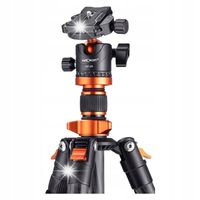 K&F Concept Statyw BH-28L Tripod Na Aparat Srojak Uchwyt Z Włókna Węglowego