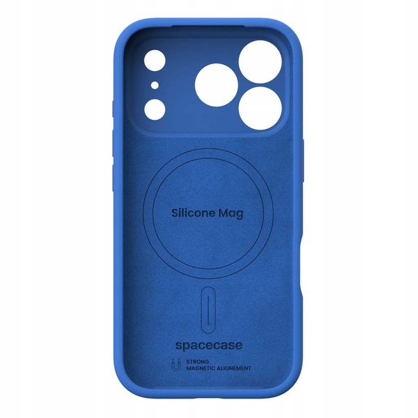 Spacecase Silicone Mag Iphone 17 Pro Max Blue zdjęcie 11