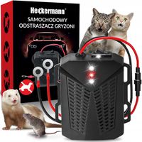 ODSTRASZACZ SAMOCHODOWY ULTRADŹWIĘKOWY GRYZONI KOTY SZCZURY KUNY MYSZY 2w1