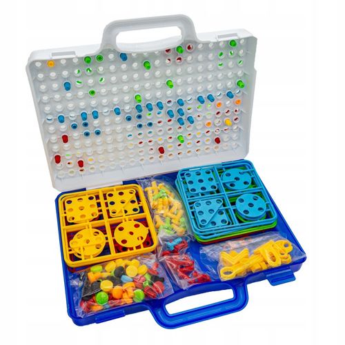 KREATYWNE PUZZLE KLOCKI KONSTRUKCYJNE 3D WKRĘTARKA WALIZKA 237 elem. na Arena.pl