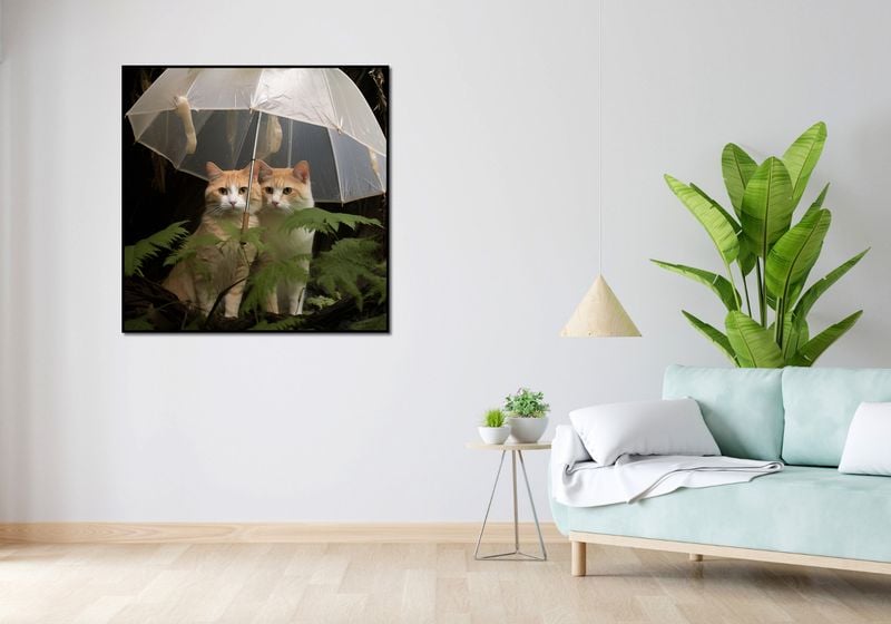 Plakat 100x100cm Podwójna Ochrona zdjęcie 4