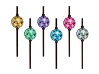 Słomki papierowe Disco Party, 6 szt.