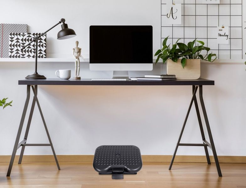 Podnóżek biurowy regulowany czarny EDUARDO zdjęcie 9