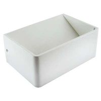 Kinkiet LAMPA ścienna BETI LED 5W 4000K 03102 Ideus prostokątna OPRAWA metalowa kostka cube przyścienna biała