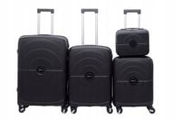 KOMPLET WALIZEK PODRÓŻNYCH POLIPROPYLEN BAGIA TRAVEL PREMIUM 4szt.