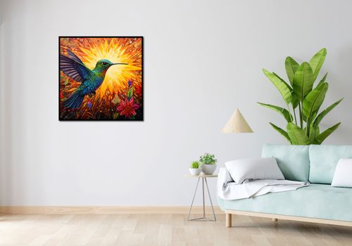 Plakat 80x80cm Koliber Barw na Arena.pl