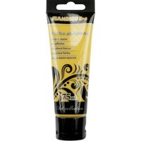 farba akrylowa 75 ml flamingo - pastelowa kremowa