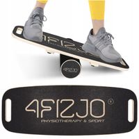 DESKA DO BALANSOWANIA TRENER RÓWNOWAGI DREWNIANA PLATFORMA BALANCE