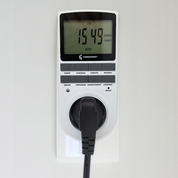 PROGRAMATOR CZASOWY TIMER WŁĄCZNIK WYŁĄCZNIK PRĄDU ENERGOOSZCZĘDNY CYFROWY zdjęcie 6