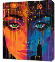Obraz 50x60cm Cyfrowa Psyche