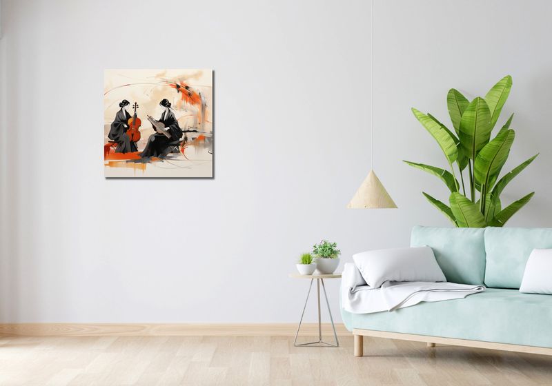 Obraz 60x60cm Harmonia Ciszy zdjęcie 2