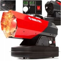 NAGRZEWNICA OLEJOWA 30 KW SPALINOWA DMUCHAWA TERMOSTAT LCD SZKLARNIA