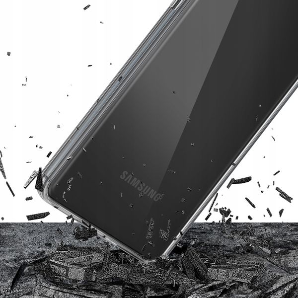 Silikonowe etui na Samsung Galaxy A34 5G - 3mk Clear Case zdjęcie 3