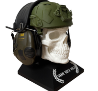 Stojak na słuchawki gamingowe Skull Headset Stand – organizer biurkowy 3D