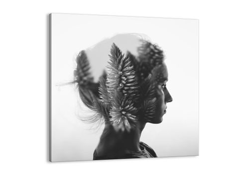 Obraz Na Płótnie - Kobieta Postać - 30X30 Cm - Ac30X30-3799 na Arena.pl