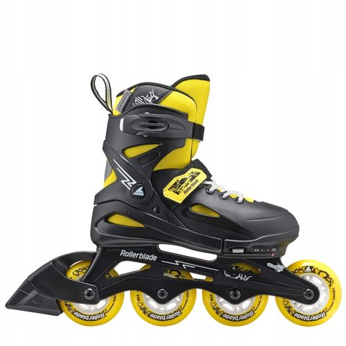 ROLKI ROLLERBLADE FURY BLACK/YELLOW 33-38 na Arena.pl