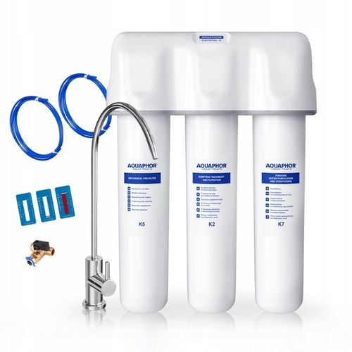 Filtr pod zlew Aquaphor Kryształ A z nową wylewką + wskaźnik gratis na Arena.pl