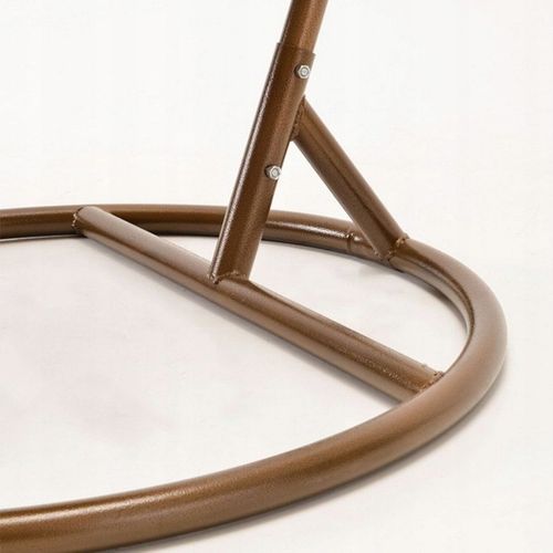 Fotel wiszący huśtawka kokon z poduszkami w pasy KR28 na Arena.pl