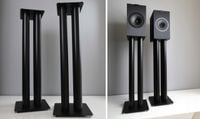 2X 2x STAND STOJAK S4 PODSTAWY POD KOLUMNY GŁOŚNIKI PODSTAWKA 40cm