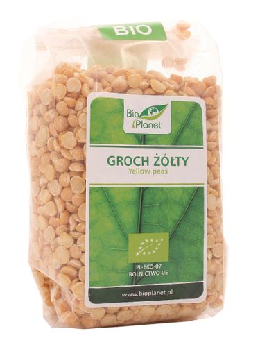 Groch żółty BIO - Bio Planet - 400g na Arena.pl
