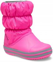 Dziecięce Ocieplane Buty Zimowe Śniegowce Crocs Winter Puff Boot Kids 24-25