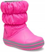 Dziecięce Ocieplane Buty Zimowe Śniegowce Crocs Winter Puff Boot Kids 24-25