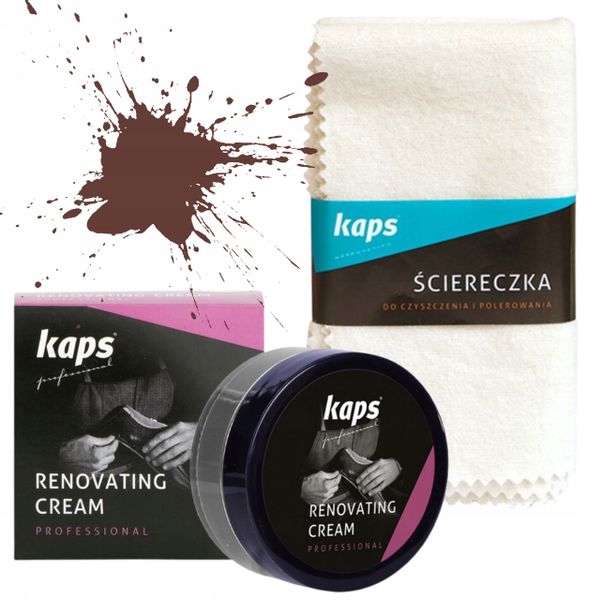 ZESTAW RENOWATING BRĄZOWY + SZMATKA zdjęcie 1