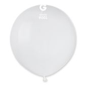 Balony pastelowe białe, 48 cm 50 szt.