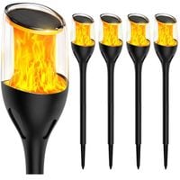 Lampa solarna SUPERLED Flami 5257K 4 szt.