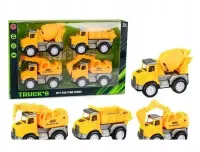 Zestaw aut budowlanych