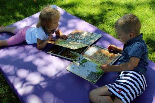 materac gimnastyczny Sport 150x100x10 trzyczęściowy na Arena.pl