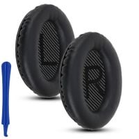 Nauszniki Gąbki Pady do BOSE QC45 QC35 I II QC25 QC15 QC2 AE2 TESA Czarne