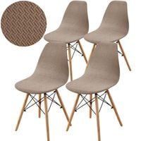 ZESTAW 4 SZT POKROWIEC NA KRZESŁO SKANDYNAWSKIE