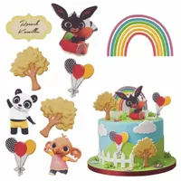 Wydruk Opłatek Na Tort Zestaw BING 8 El + GRATIS Tabliczka z Napisem