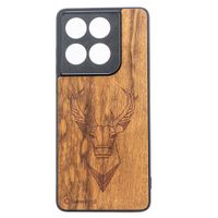 Drewniane Etui Bewood do Motorola Edge 60 / 60 Fusion 5G JELEŃ IMBUIA