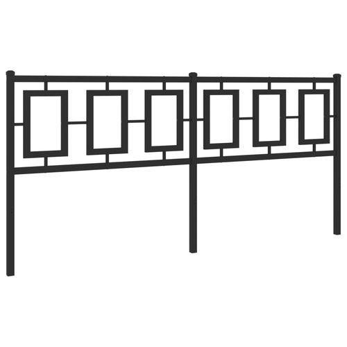 Metalowe wezgłowie, czarne, 180 cm na Arena.pl