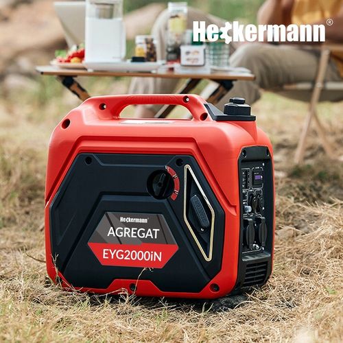 AGREGAT PRĄDOTWÓRCZY GENERATOR PRĄDU INWERTOROWY NA BENZYNĘ CICHY 2KW na Arena.pl