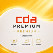 CDA Premium  61 kanałów + filmy i seriale 4K UHD na 30 Dni