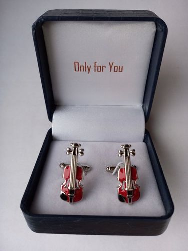 Spinki do mankietów Exciting Skrzypce Stradivarius na Arena.pl