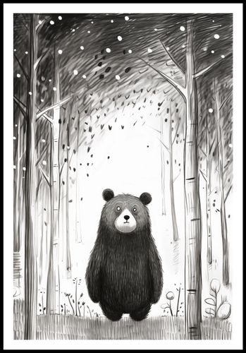 Plakat 68x101cm Ciekawski Miś na Arena.pl