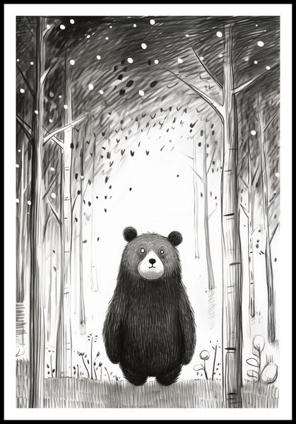 Plakat 68x101cm Ciekawski Miś zdjęcie 3