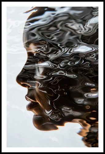 Plakat 56,6x86,4cm Wodniste Odbicie Swojego Ja na Arena.pl